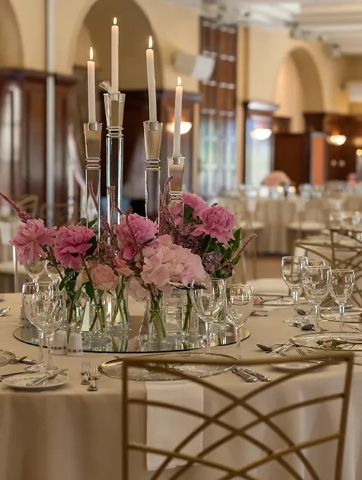 Basilica Wedding Set Up