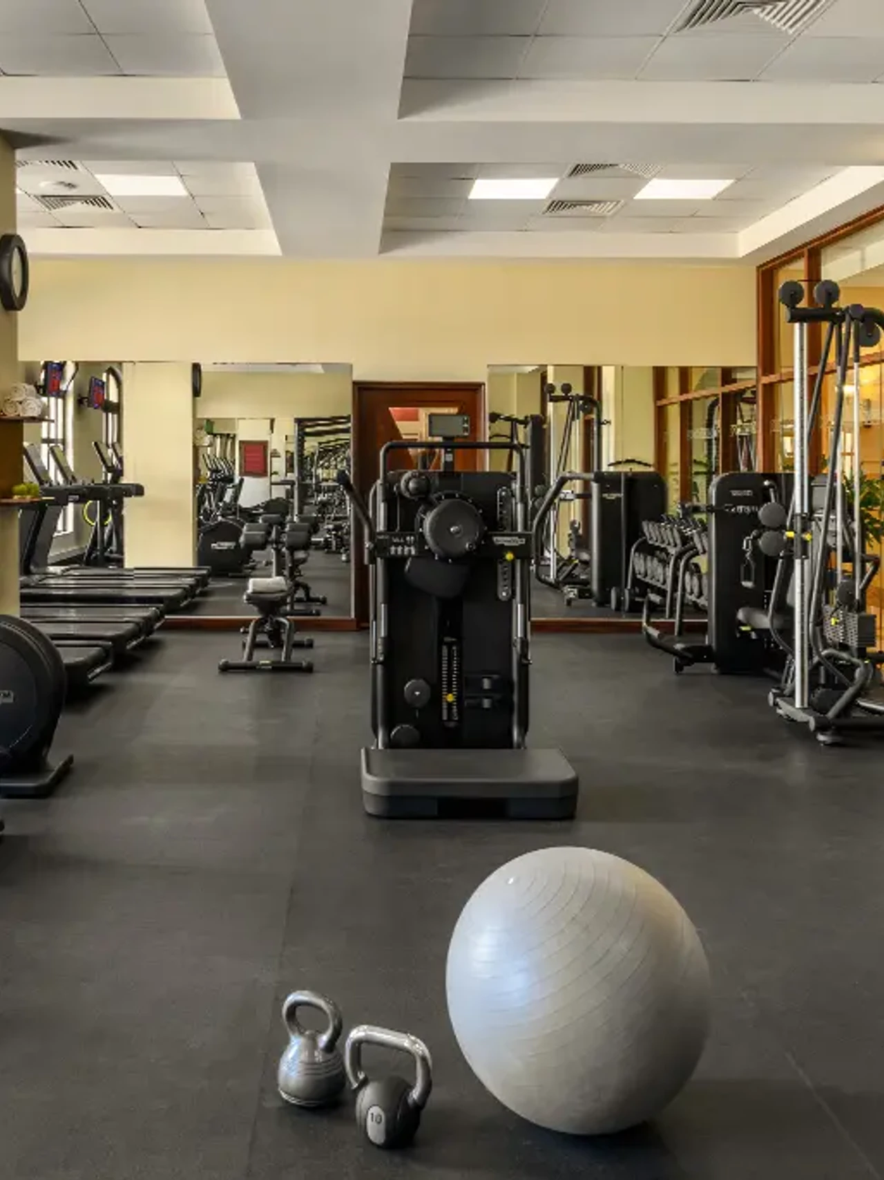 Fitness room at the Hotel Spa in Paphos