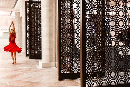 Lifestyle Hall With Model