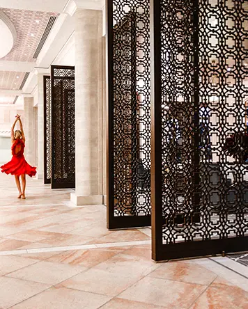 Lifestyle Hall With Model